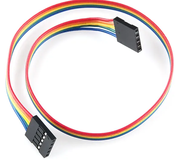 Jumper Wire - 5-Pin, 12in