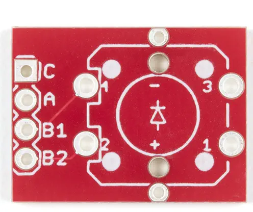 LED Tactile Bouton Planche de Connexion