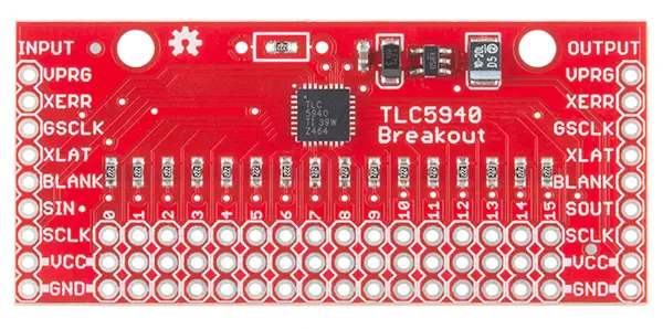 SparkFun LED-Treiber Ausbruch - TLC5940 (16 Kanal)