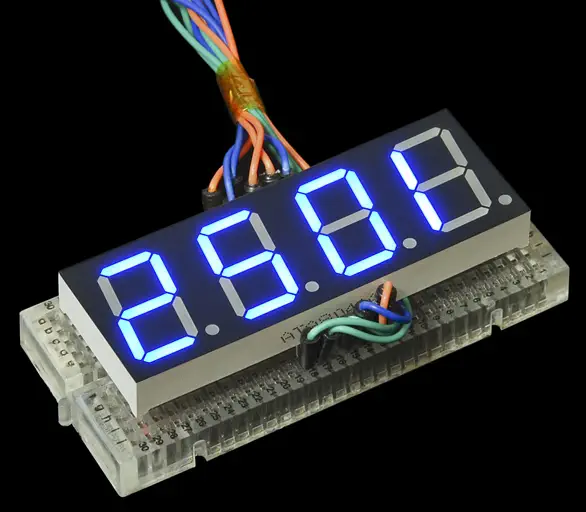 7-Segment Display - 20mm (Blue)