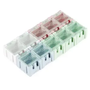 Sparkfun Boîte de Rangement en Plastique Modulaire - Petite (Pack de 10)