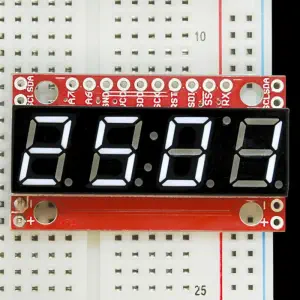 SparkFun Affichage Série 7-Segment - Blanc