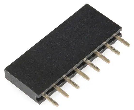 Header - 8-pin Female (PTH, 0.1in.)