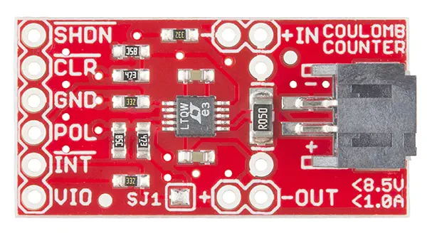 Placa de Conexión SparkFun CouloMB Counter - LTC4150