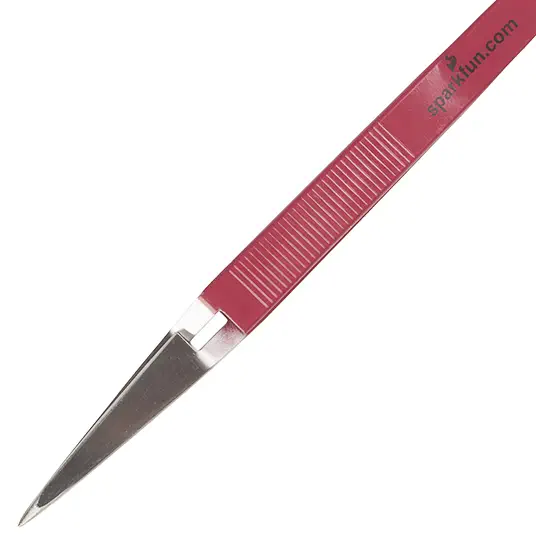 Tweezers - Straight (Cross-Lock, ESD Safe)