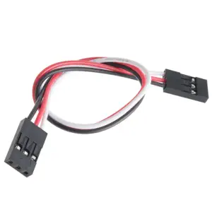 Sparkfun Fil de Cavalier - 0.1in., 3-Pin, 6in. (Noir, Rouge, Blanc)