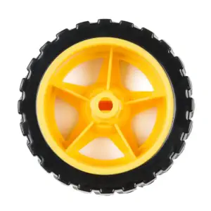 Sparkfun Roue - 65Mm (Pneu en Caoutchouc, Paire)