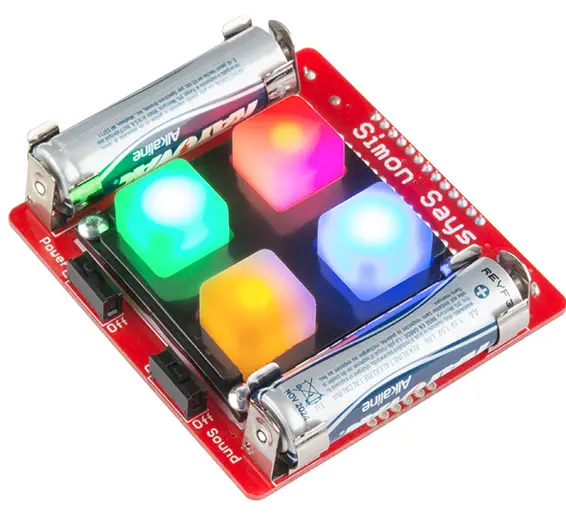 SparkFun Leer te Solderen - Simon Says