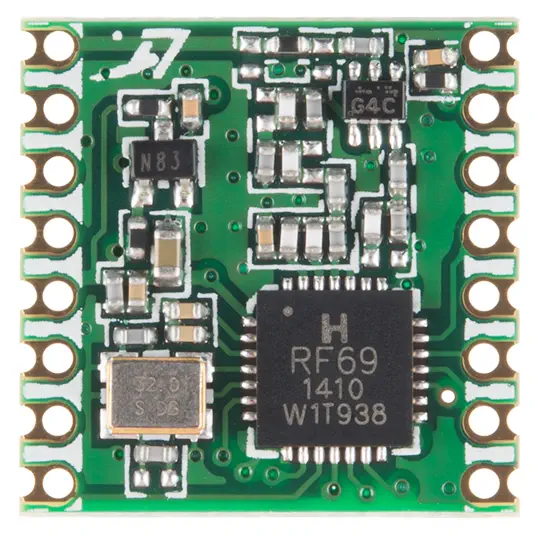 Transceptor Inalámbrico RFM69HCW - 915MHz