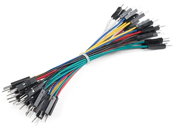 Jumper Wires Premium 4in. M/M - 26 AWG (30 Pack)