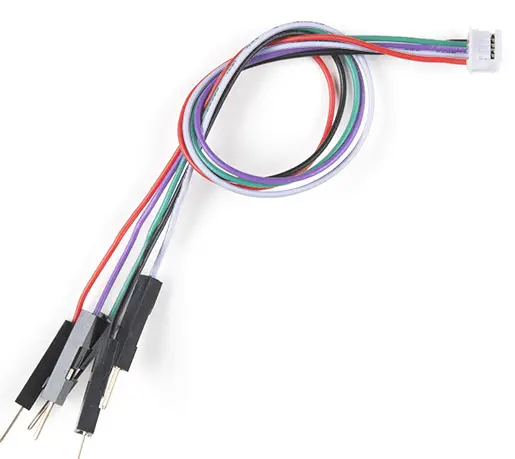 Cable de Placa de Pruebas a JST-ZHR - 5-Pin x 1,5mm de Paso