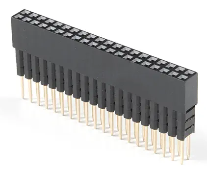 Extended GPIO Female Header - 2x20 Pin (16mm/7.30mm)