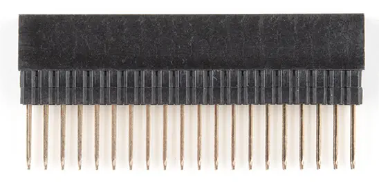 Conector Hembra GPIO Extendido - 2x20 Pines (13,5mm/9,80mm)