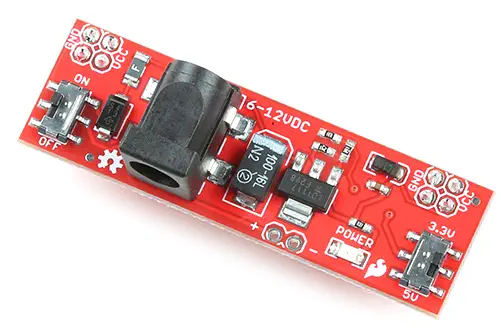 SparkFun ブレッドボード電源スティック - 5V/3.3V (ヘッダー付き)