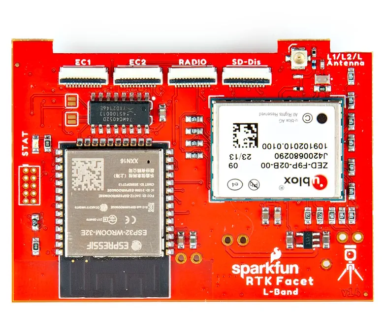 Piezas de Repuesto SparkFun RTK - Placa Principal Facet L-Band V14 recortada