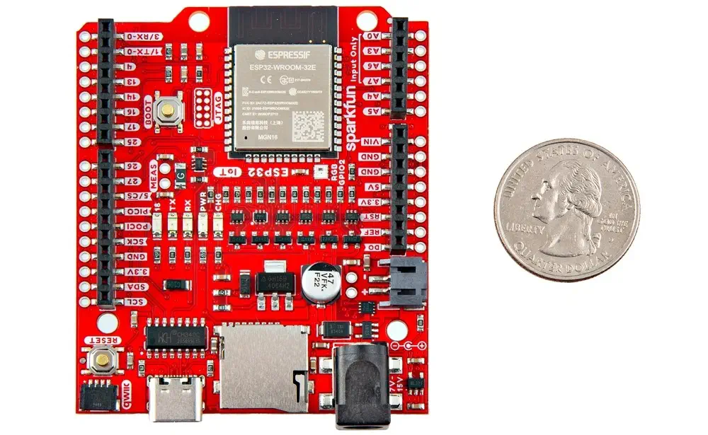 SparkFun IoT RedBoard - ESP32 MicroPython Development Board