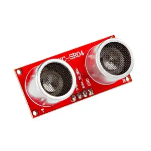 Sparkfun Capteur de Distance Ultrasonique - 3,3 V (HC-SR04), 180° (Rouge)