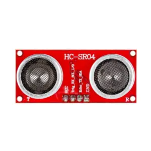 Sparkfun Capteur de Distance Ultrasonique - 3,3 V (HC-SR04), 180° (Rouge)