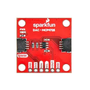 SparkFun Qwiic - Platine de Dérivation DAC 12 bits Convertisseur Numérique-Analogique MCP4725