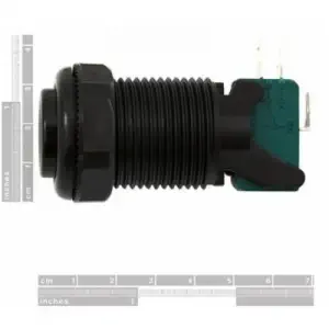 Bouton Concave Noir SFE