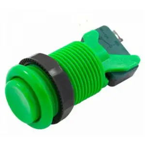 Bouton Concave Vert SFE