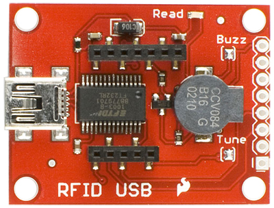 USB RFID Reader -125kHz- Click to Enlarge