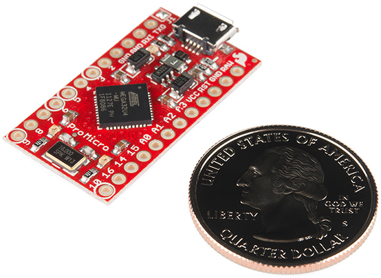 Microcontrolador Pro Micro 5 V/16 MHz Compatible con Arduino