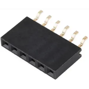 Connecteur Femelle 6 Broches Angle Droit SMD