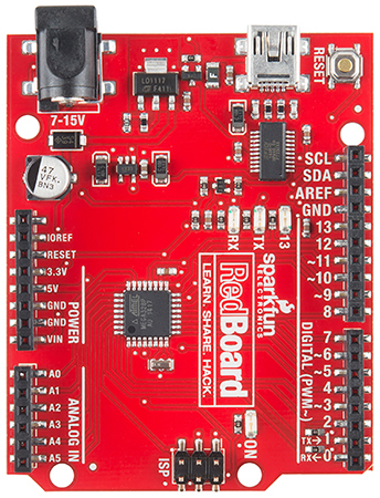 RedBoard Arduino Compatible Microcontroller- Click to Enlarge
