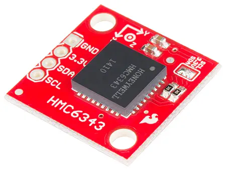 HMC6343 I2C 3-Axis Accelerometer / Compass- Click to Enlarge