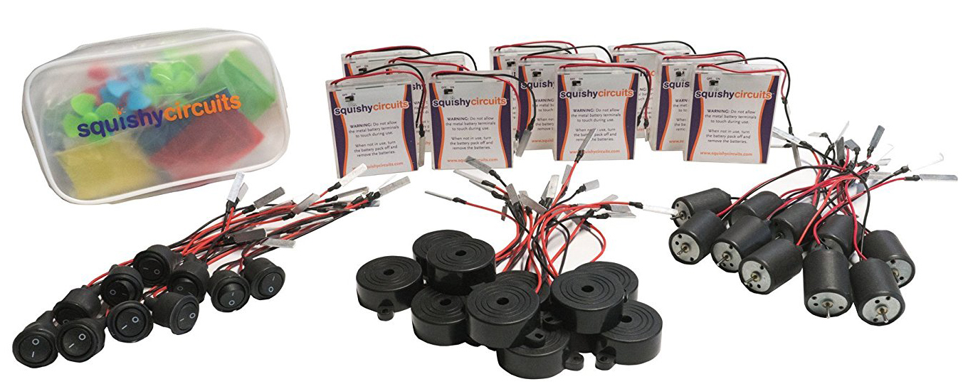 Squishy Circuits Group Kit- Click to Enlarge