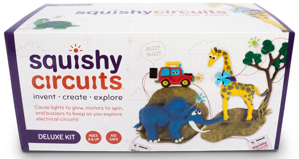 Squishy Circuits Deluxe Kit V2- Click to Enlarge