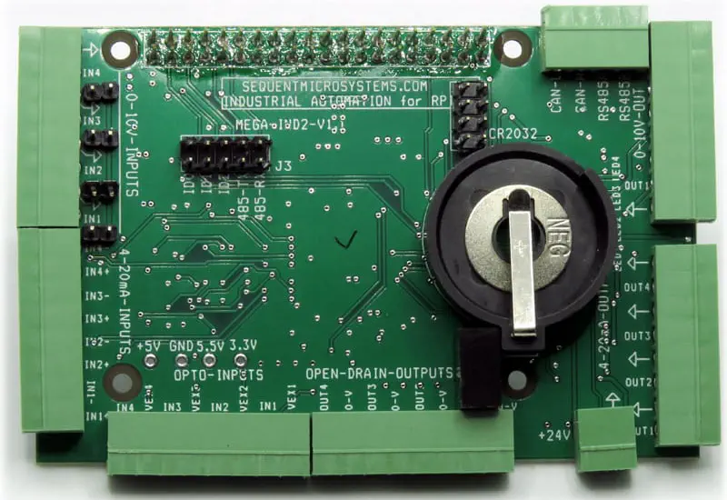 Sequent Microsystems Stapelbare Raspberry Pi-Karte für industrielle Automatisierung - Zum Vergrößern klicken