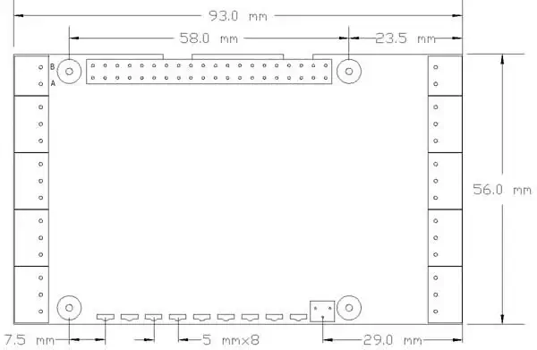 Sequent Microsystems 8 Relays 8-Layer Stackable HAT for Raspberry Pi - Click to Enlarge