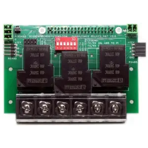 Sequent Microsystems Relais 3 40A/240V RS485 en chaîne HAT pour Raspberry Pi