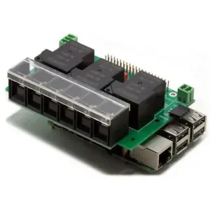 Sequent Microsystems Relais 3 40A/240V RS485 en chaîne HAT pour Raspberry Pi