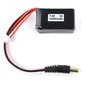Batterie LiPo 7.4V, 1000mAh 5C