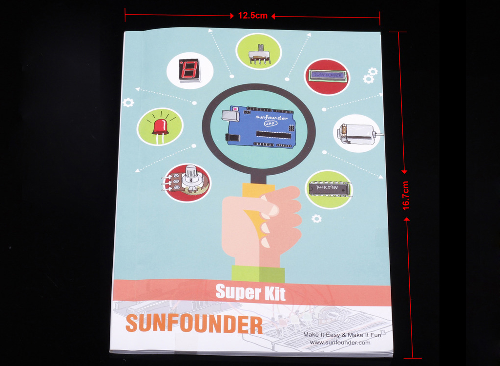 Super Kit V2.0 para Arduino - Haga Clic para Ampliar