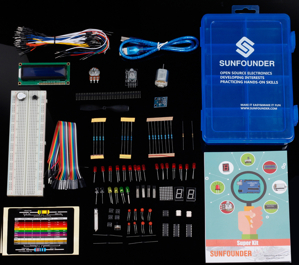 Super Kit V2.0 für Arduino - Zum Vergrößern klicken