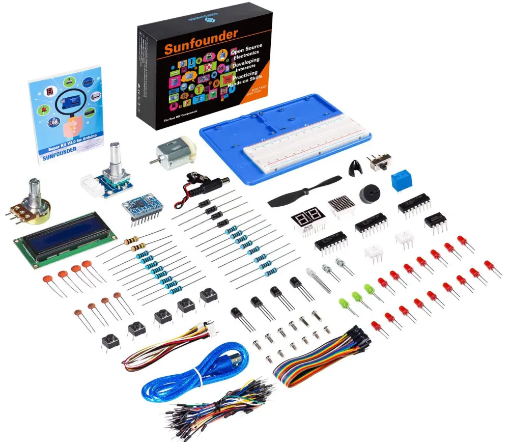 Super Kit de Départ pour Arduino V3.0- Cliquez pour agrandir