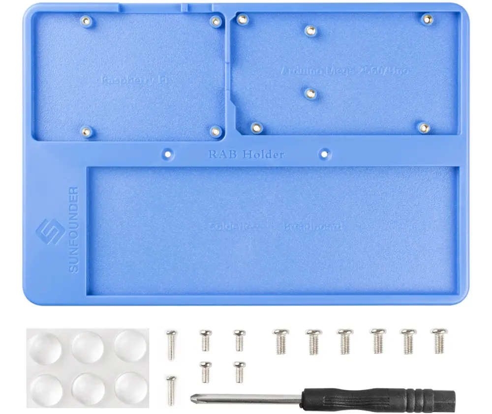 SunFounder RAB Breadboard Holder for Raspberry Pi and Arduino - Click to Enlarge