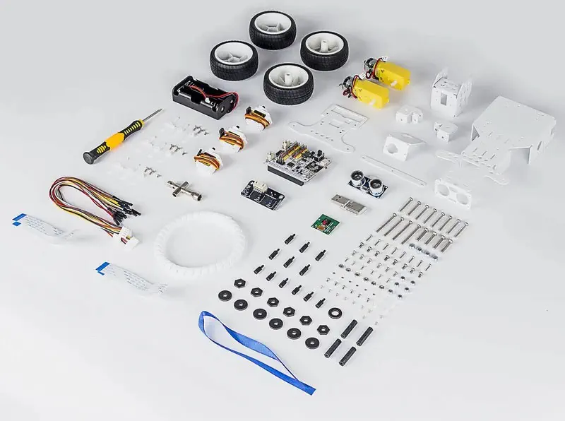 Kit de voiture robotique intelligente SunFounder Picar-X pour Raspberry Pi  - Cliquez pour agrandir