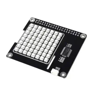Panneau de Matrice de LED Programmable Couleur RVB 8x8 64 I2C 24 bits pour Raspberry Pi