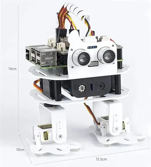 PiSloth AI Programmable Robot Kit for Raspberry Pi - Click to Enlarge