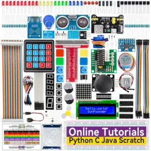 Kit de démarrage SunFounder Da Vinci pour Raspberry Pi avec 69 projets de base et avancés