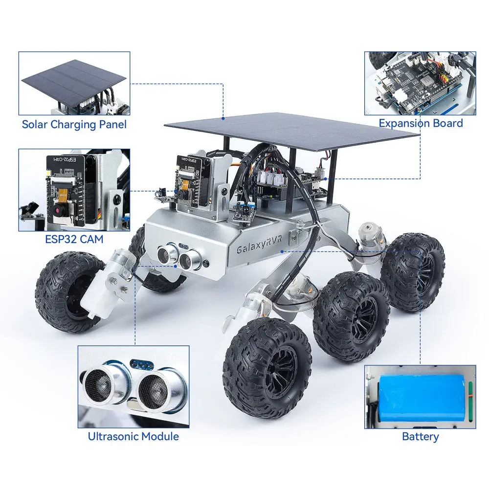 SunFounder GalaxyRVR mars rover kit pour Arduino Uno R3