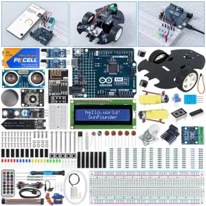SunFounder Kit de démarrage ultime 3-en-1 avec Arduino Uno R4 Minima Original