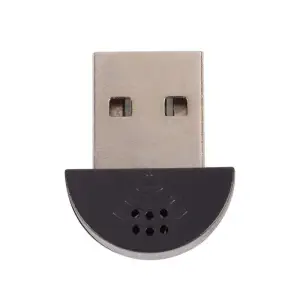 SunFounder Mini USB 2.0 Microphone Adaptateur Audio Plug & Play pour Raspberry Pi 5/4