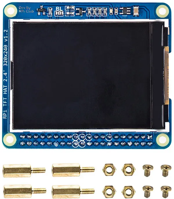 2,4'' TFT Bildschirm LCD-Display für Raspberry Pi - Zum Vergrößern klicken