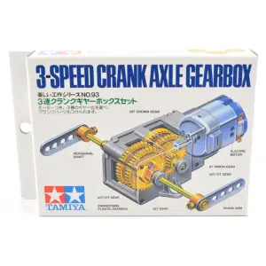 3-Vitesses Crank Axle Boite Engrenages + Moteur Tamiya